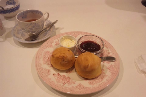 阪急百貨店2011 英国フェアで出展していた喫茶ブースのスコーン