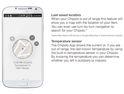 Kickstarter Bluetoothタグでアイテムの場所を調べられる Chipolo