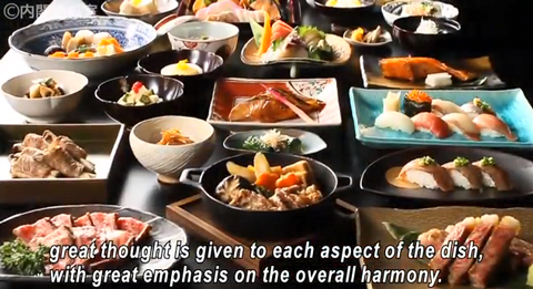和食がユネスコ無形文化遺産に指定されたことを受けて、首相官邸が和食のプロモート動画を作成